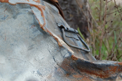 Rusting Can — at the Bluffs.