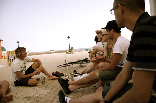 Maxin' and Relaxin' in the Shade After the Ride — I remember all their names!