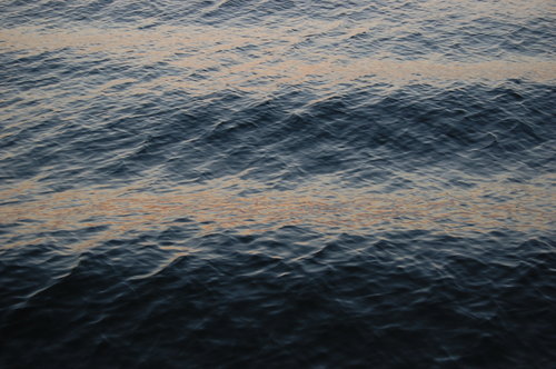 Water wake — effects from the wake of a nearby boat