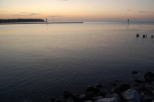 One early morning at Bayfront Park